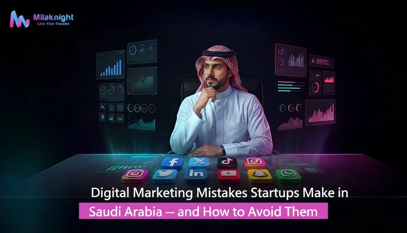 Digital Marketing Mistakes Startups Make in Saudi Arabia